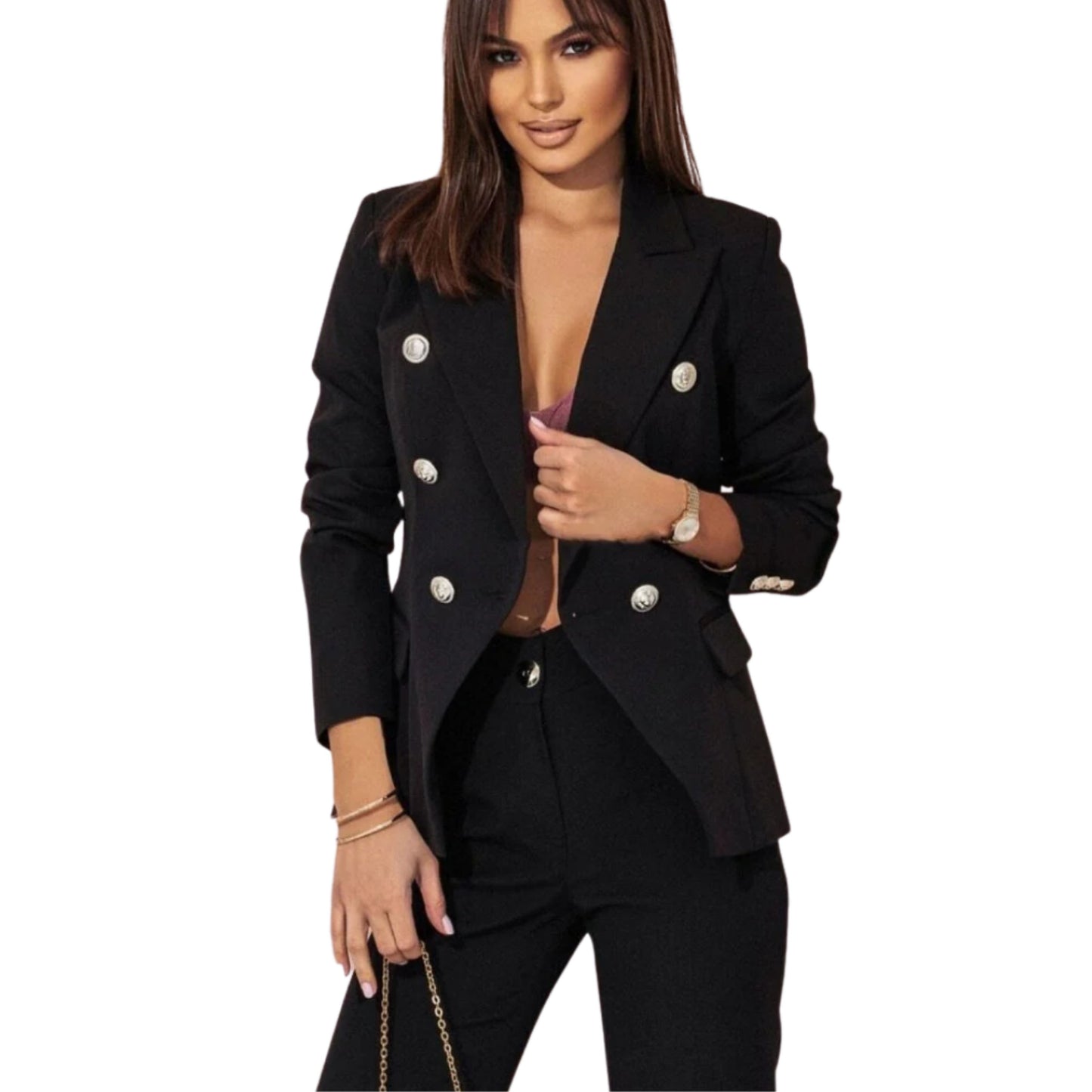 Abriella | Dames Blazer Set | Double-Breasted