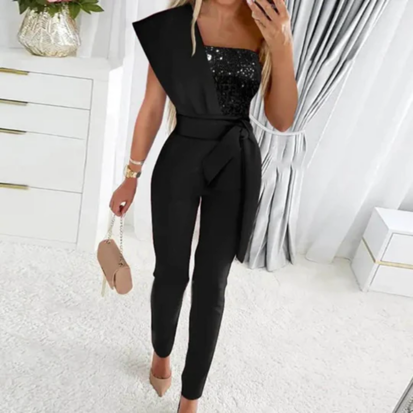Ashley | Jumpsuit met Lovertjes