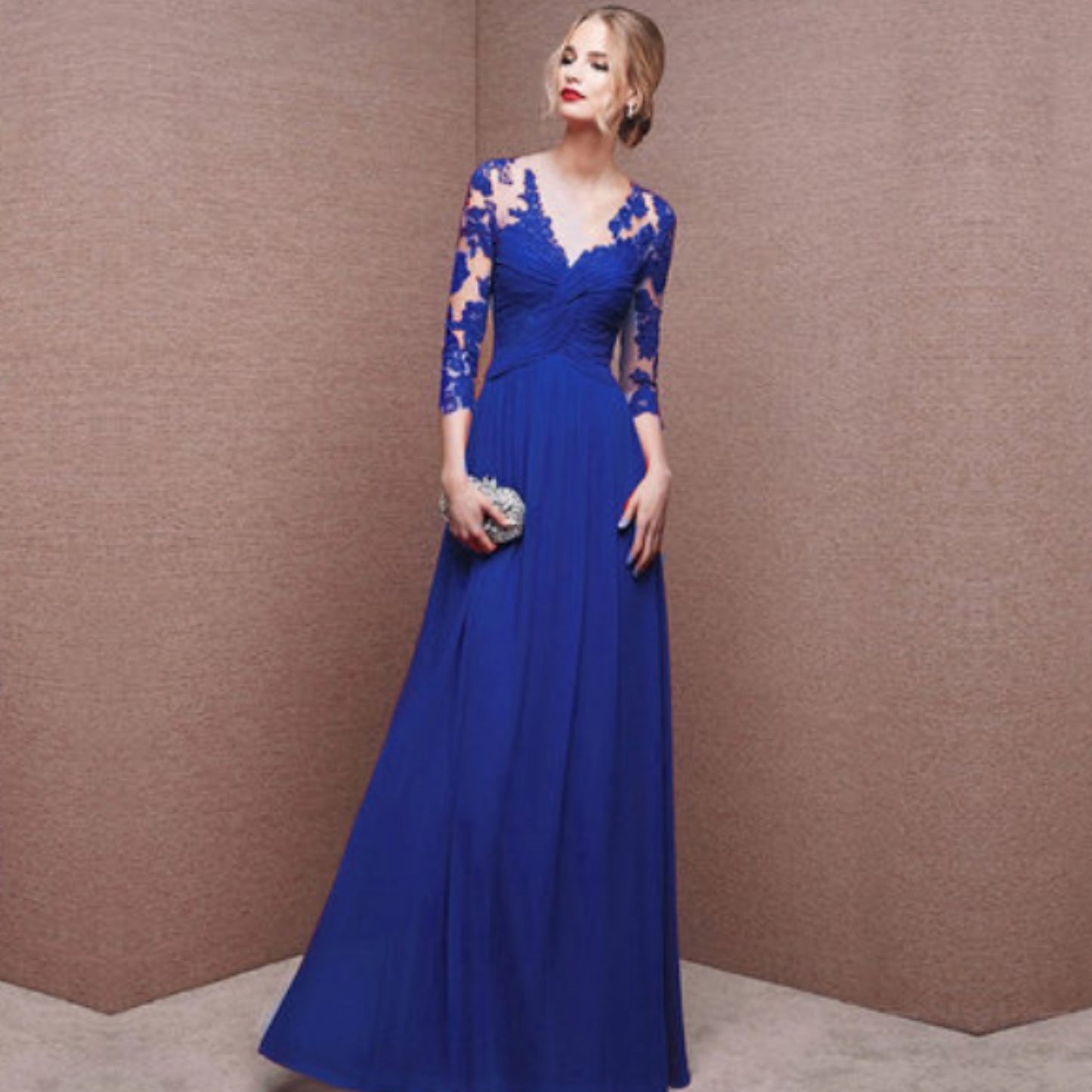 Dames Elegante Maxi Jurk | Bruiloft Gast