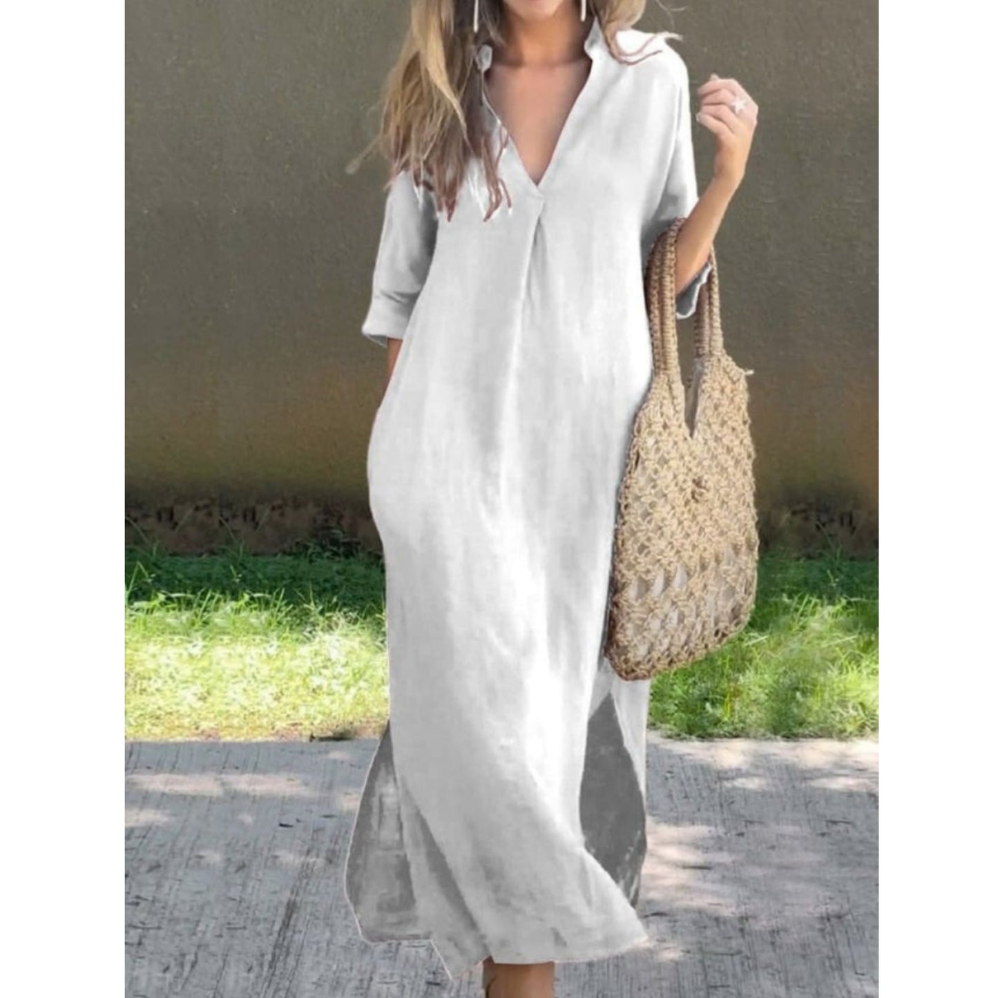 Dames Oversized Jurk | Maxi