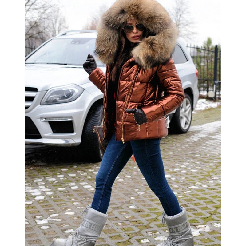 Eulalia | Trendy Gewatteerde Winterjas