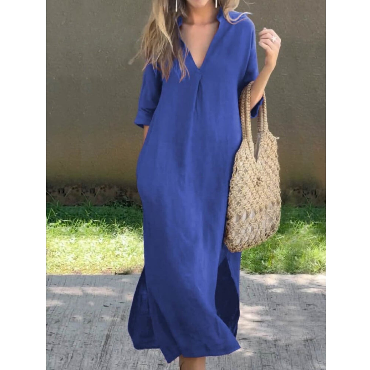 Dames Oversized Jurk | Maxi