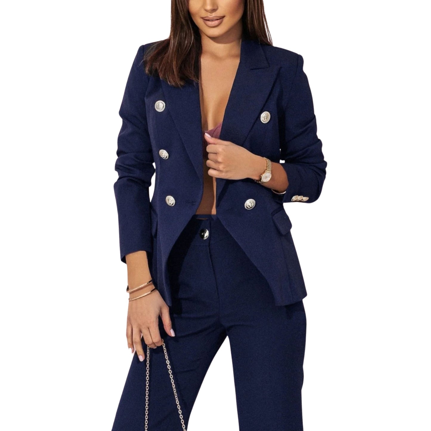Abriella | Dames Blazer Set | Double-Breasted