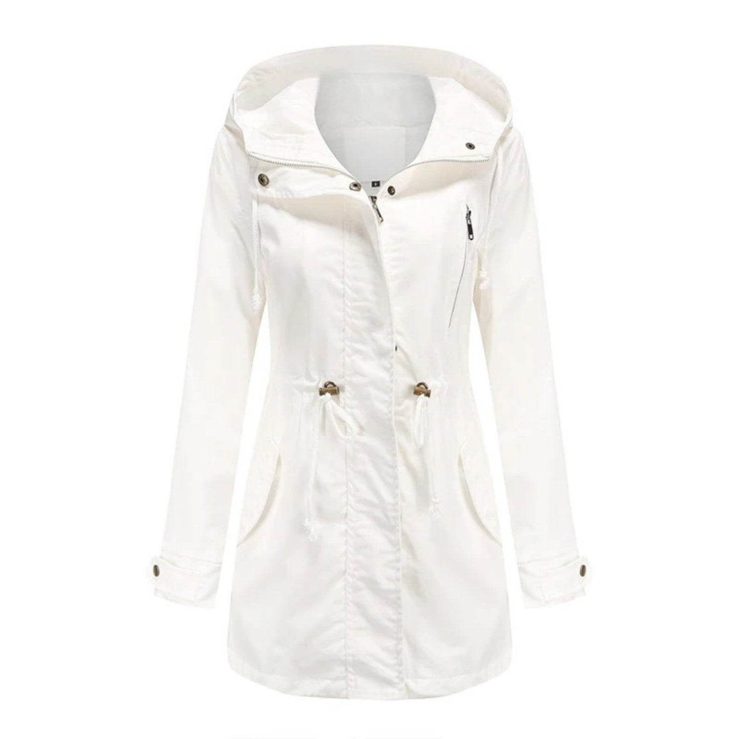 Everlindina | Dames Hooded Jacket | Drawstring Taille Ontwerp