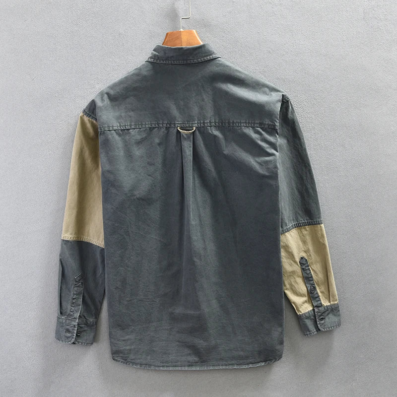Xanric | Cargo Patchwork Overhemd