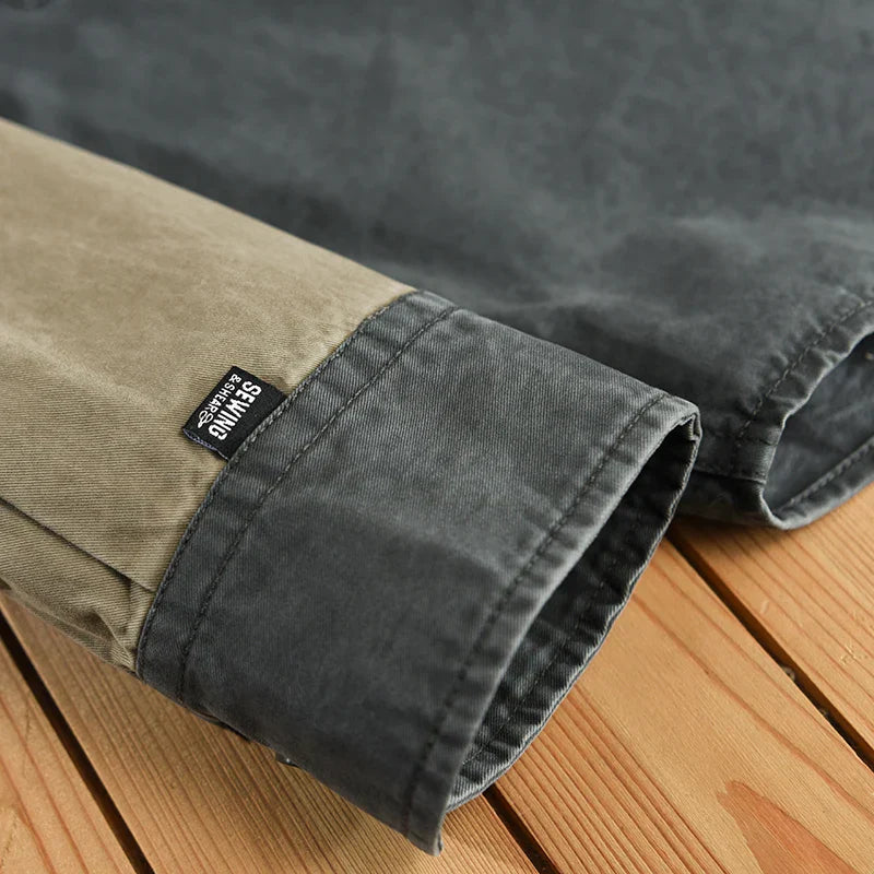 Xanric | Cargo Patchwork Overhemd