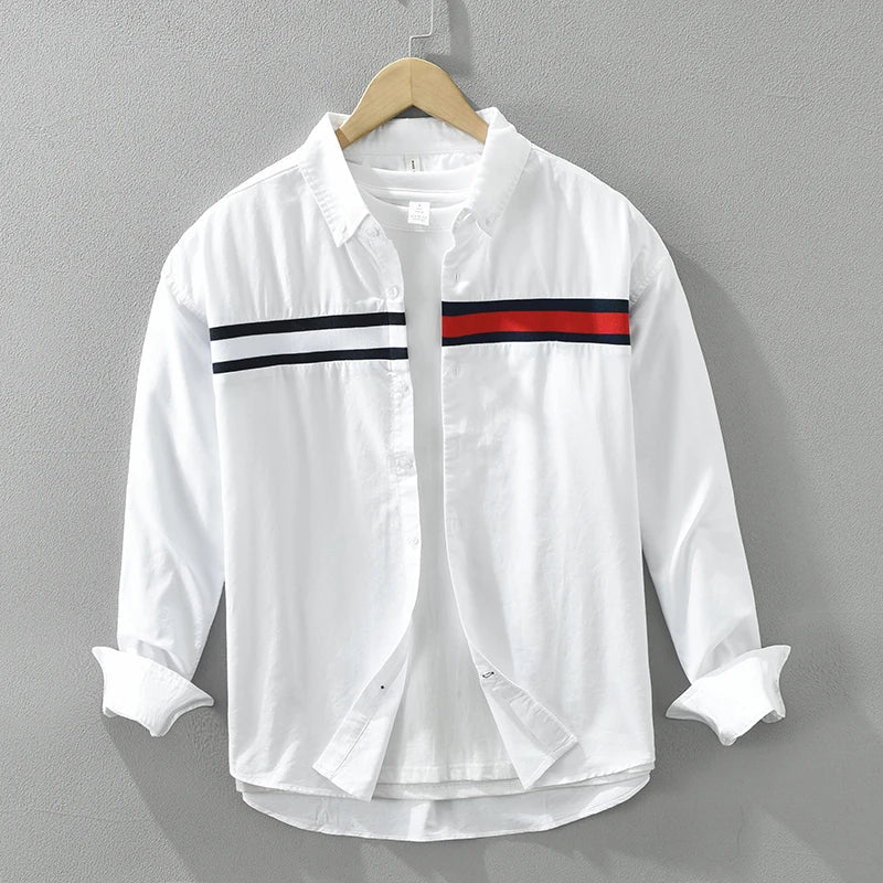 Aleron | Casual Patchwork Overhemd