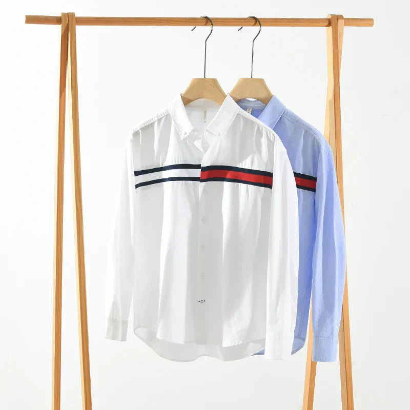 Aleron | Casual Patchwork Overhemd