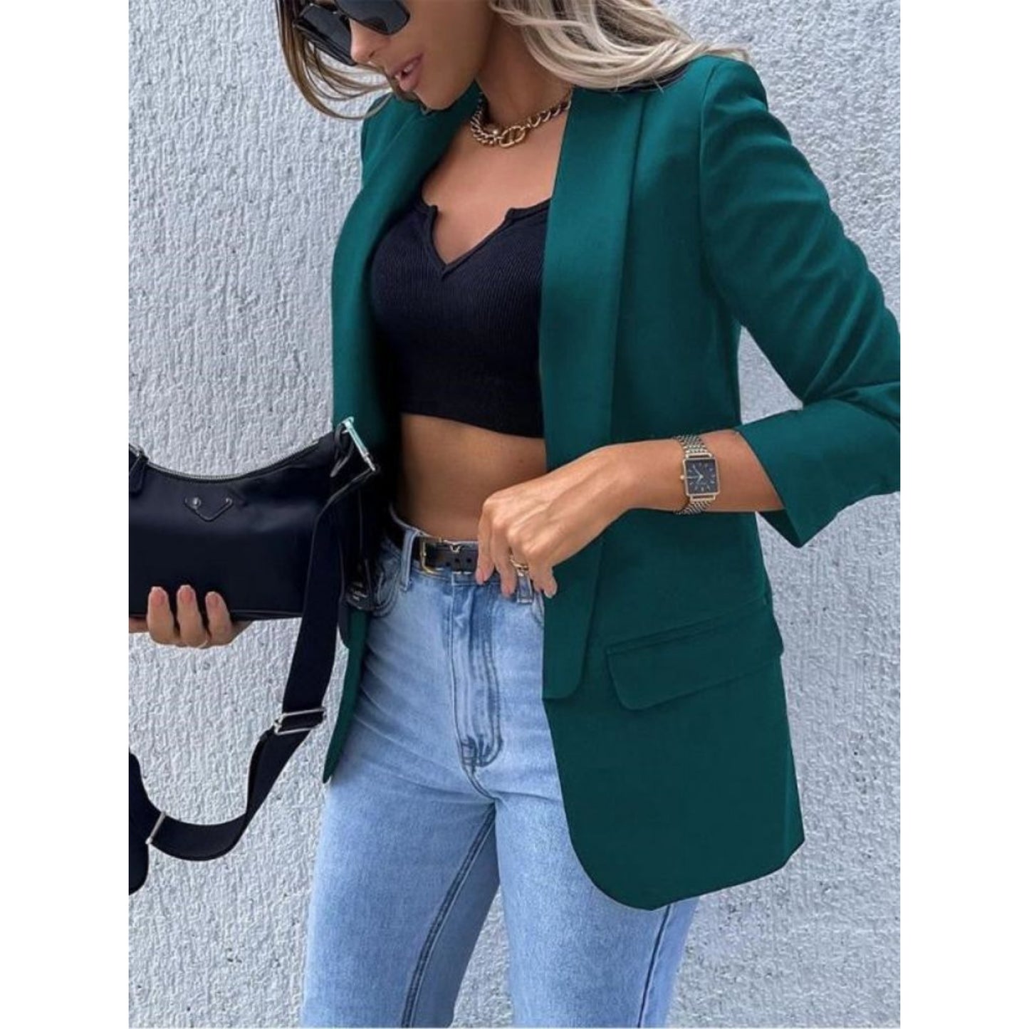 Dames Klassieke Blazer | Getailleerde Pasvorm