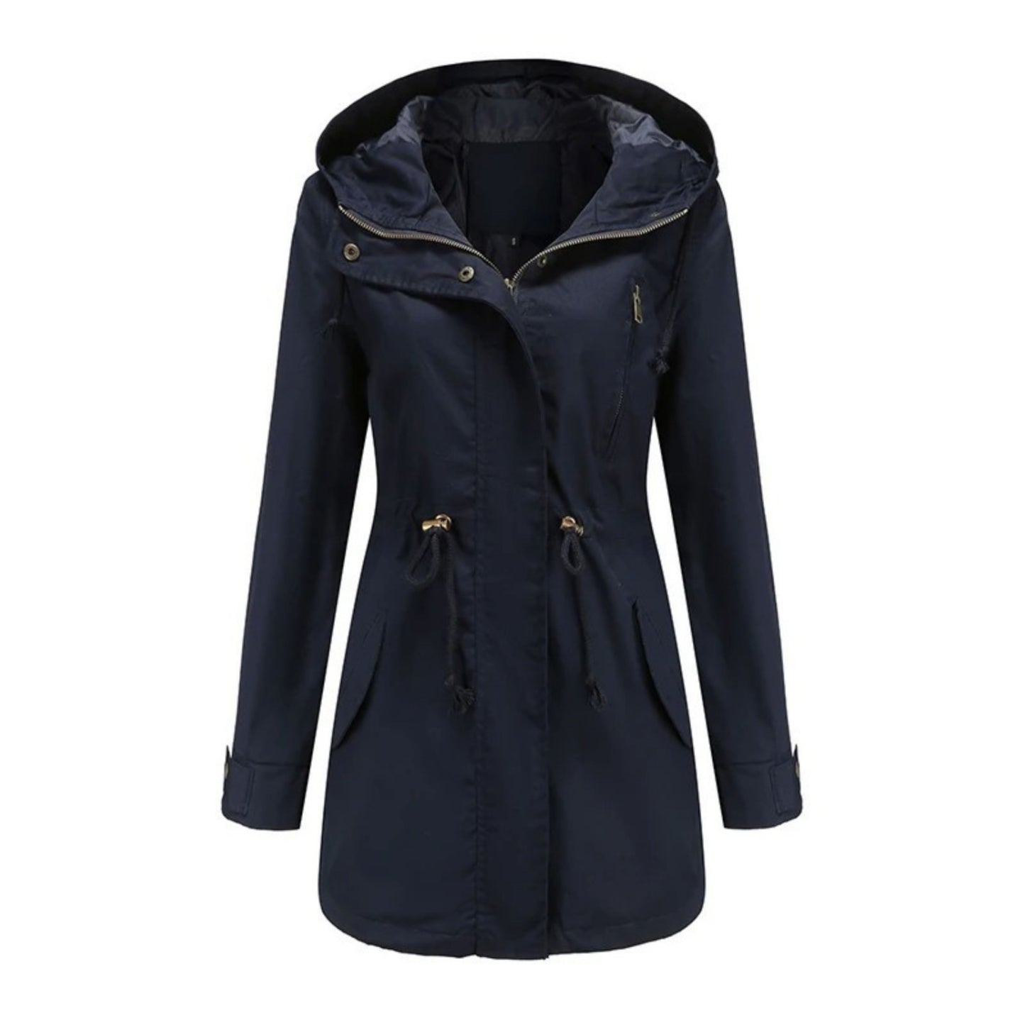 Everlindina | Dames Hooded Jacket | Drawstring Taille Ontwerp