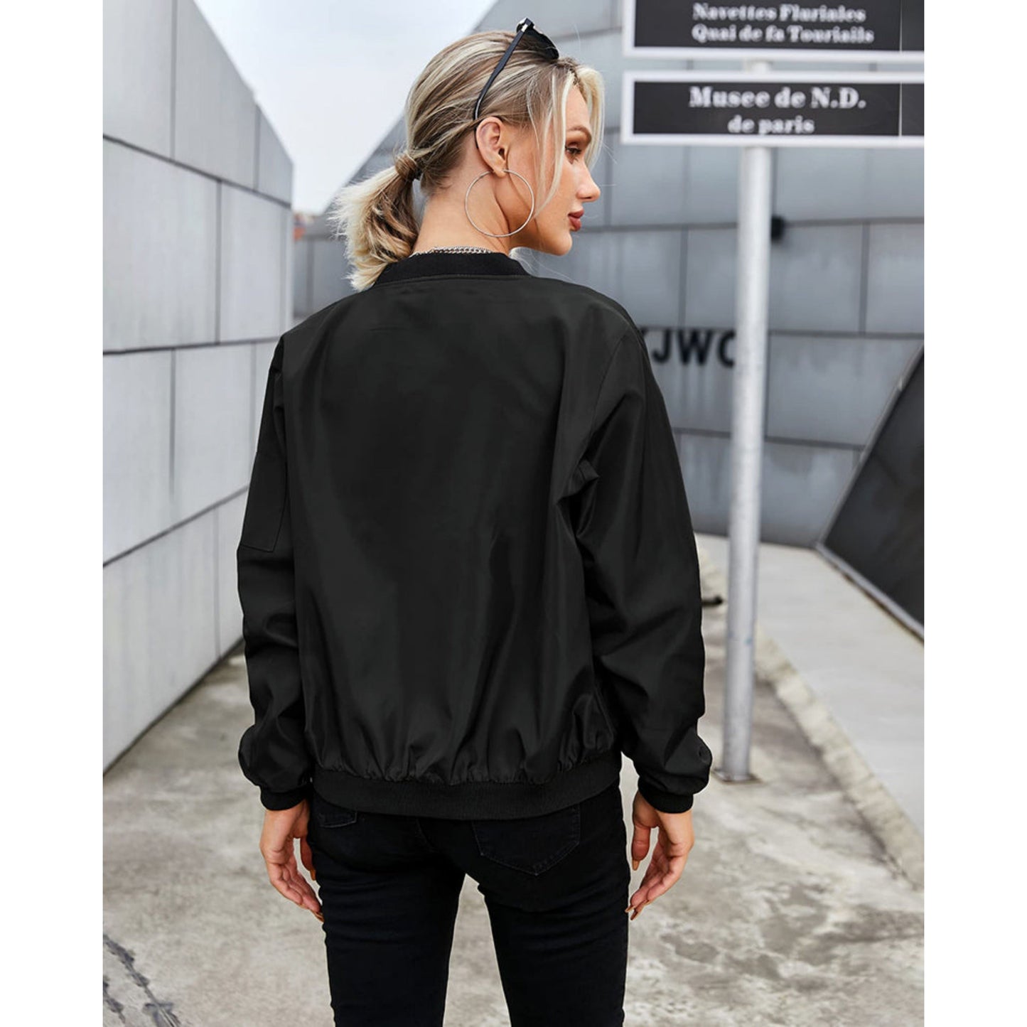 Eelfriedina | Dames Bomberjack | Zip-Up