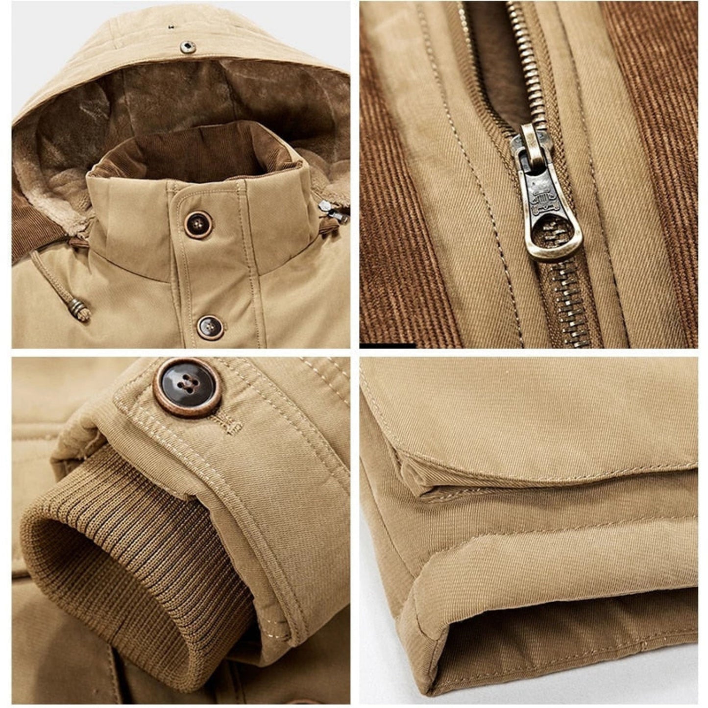 Boudewalt | Heren Winterjas | Hooded