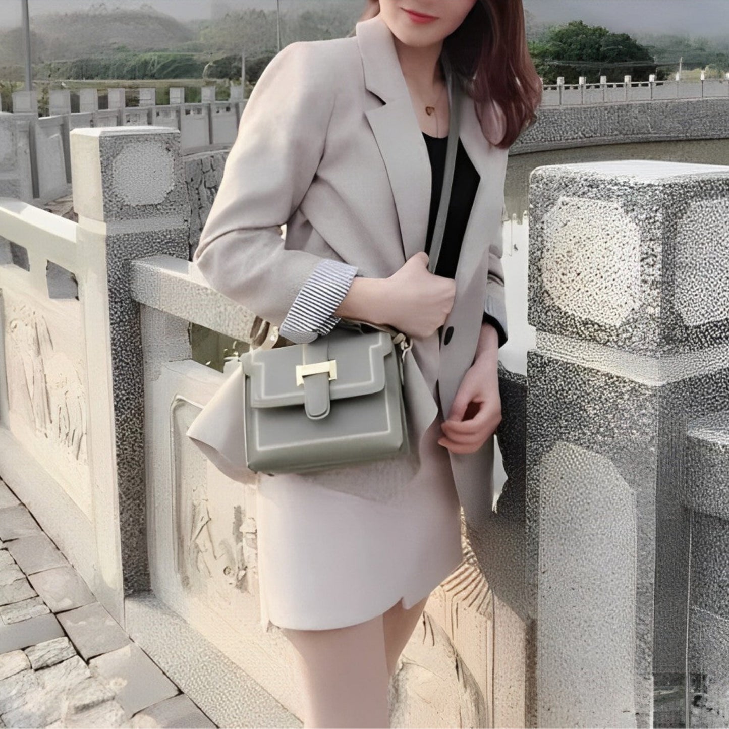Dames Elegante Blazer | Strepen Accenten