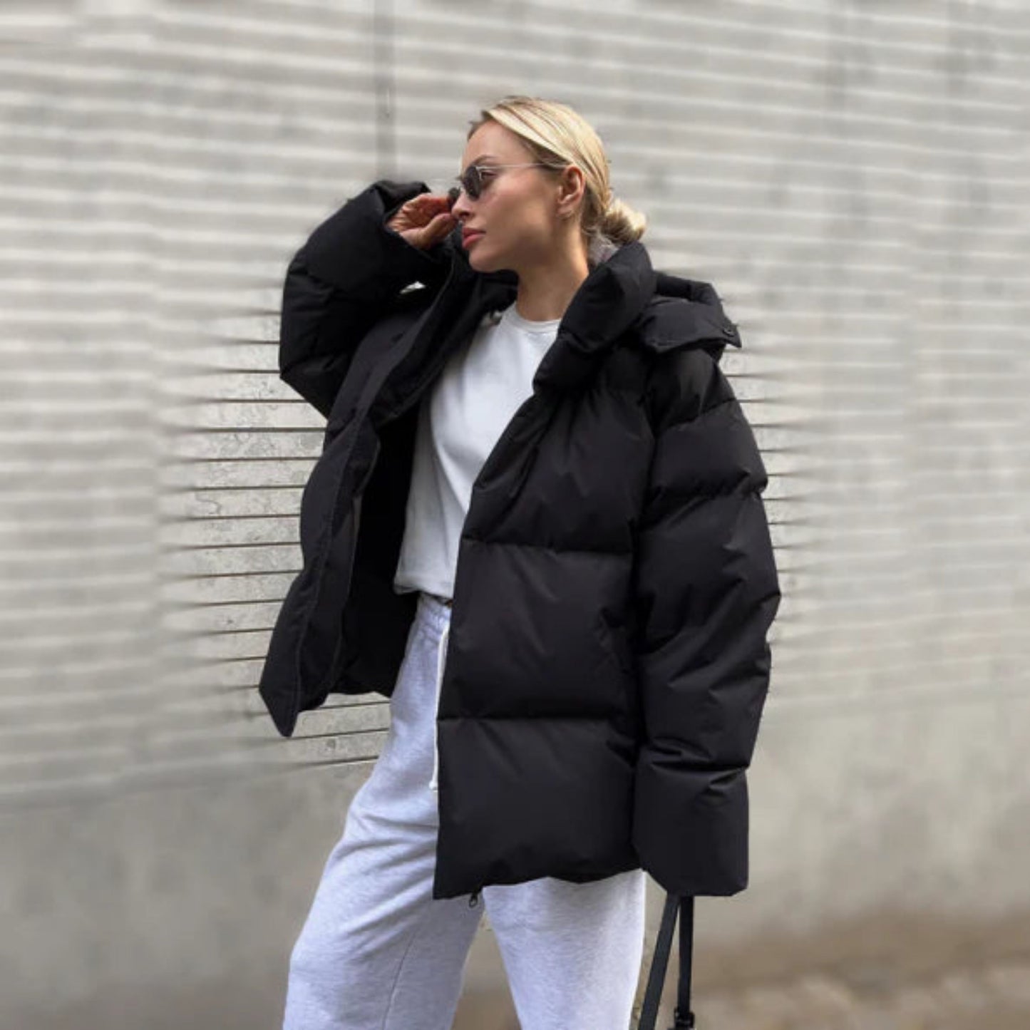 Esmarinda | Dames Puffer Jas | Met Capuchon