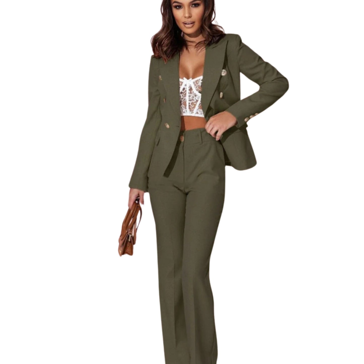 Abriella | Dames Blazer Set | Double-Breasted
