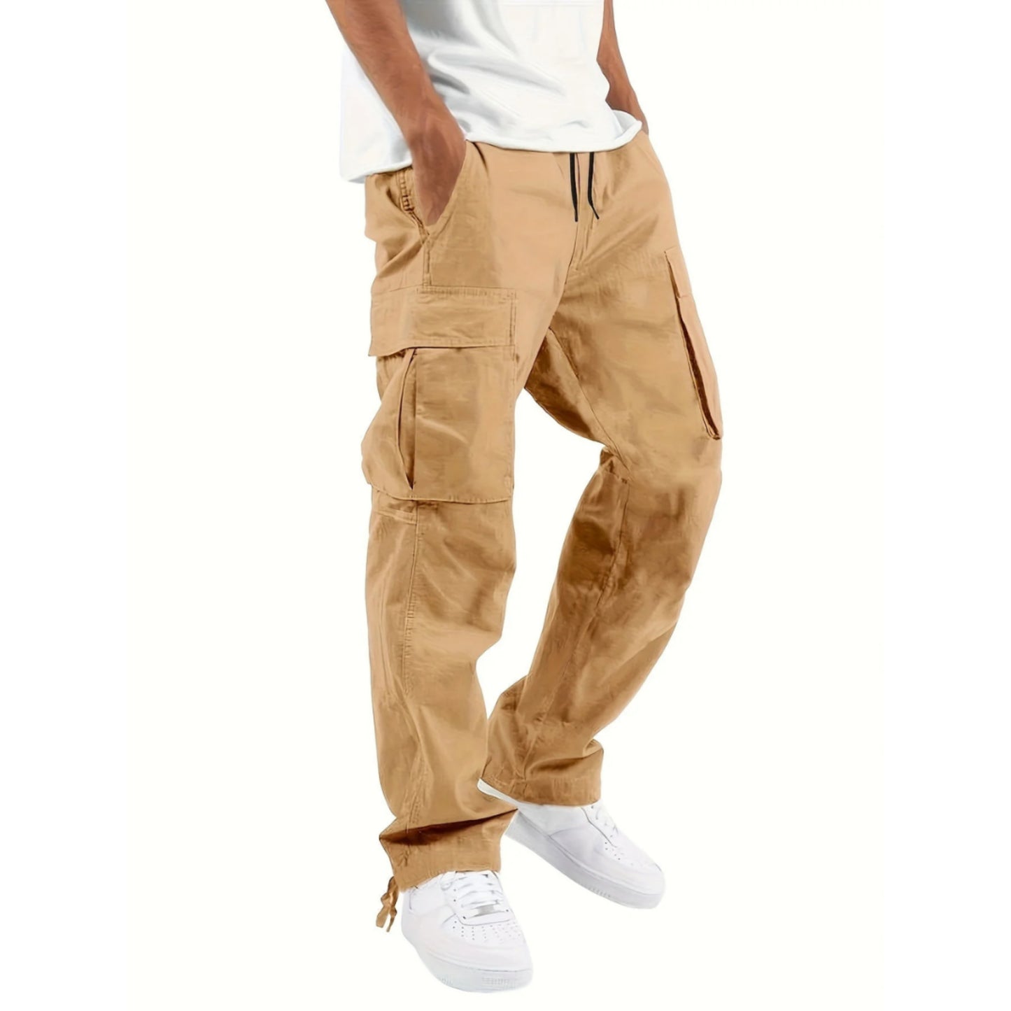 Heren Wideleg Cargo Broek | Rechtoe-Rechtaan Snit