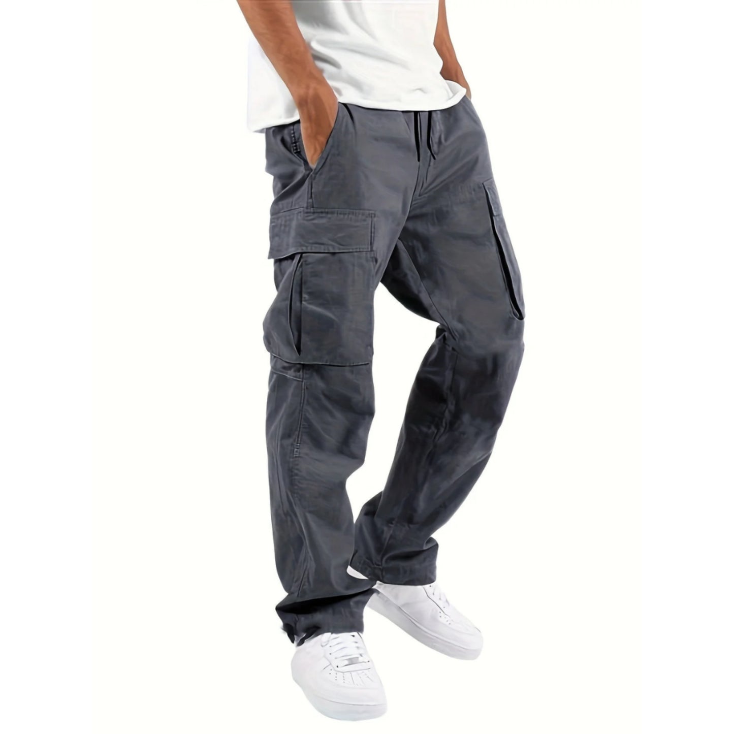 Heren Wideleg Cargo Broek | Rechtoe-Rechtaan Snit