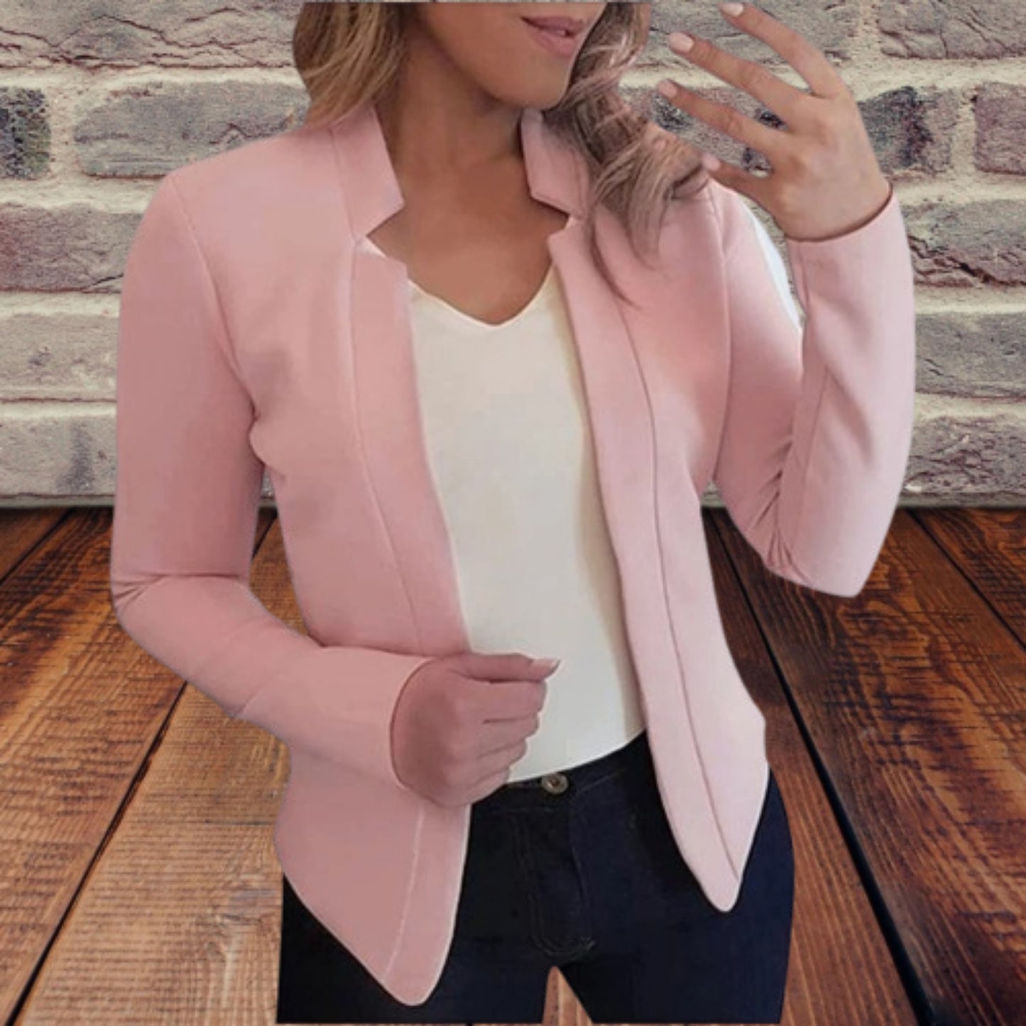 Dames Chique Blazer | Getailleerde Pasvorm