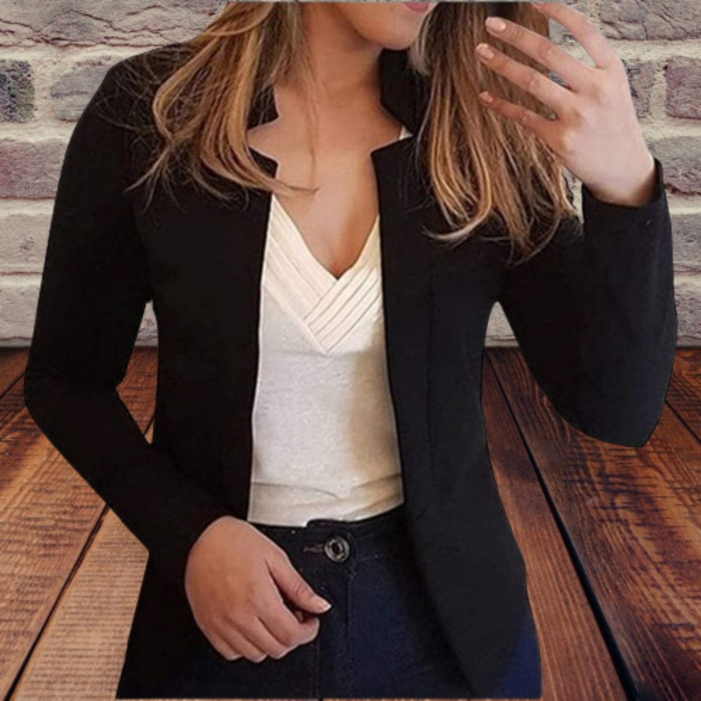 Dames Chique Blazer | Getailleerde Pasvorm