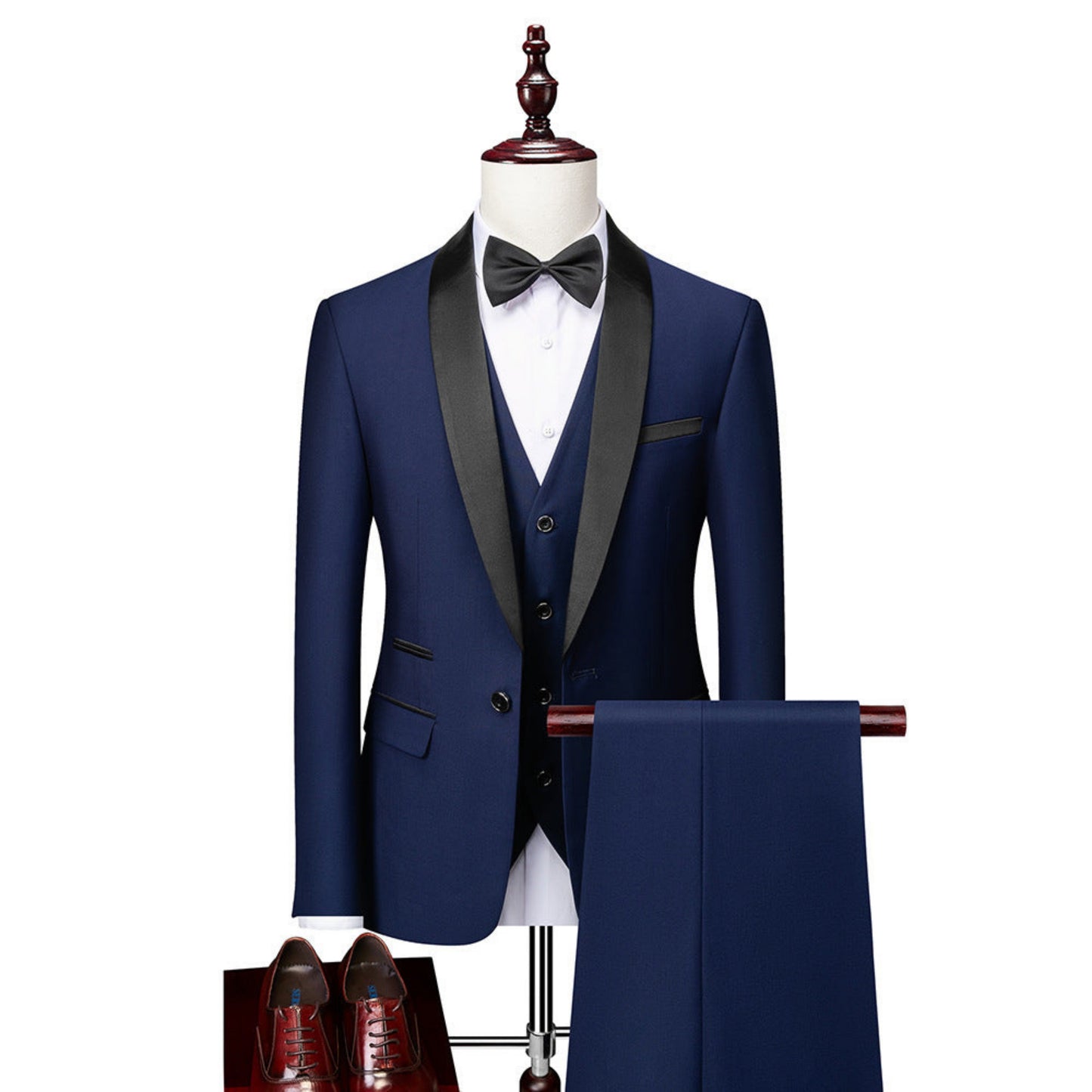 Heren Formele Drie-Delige Set | Slim Fit Pak