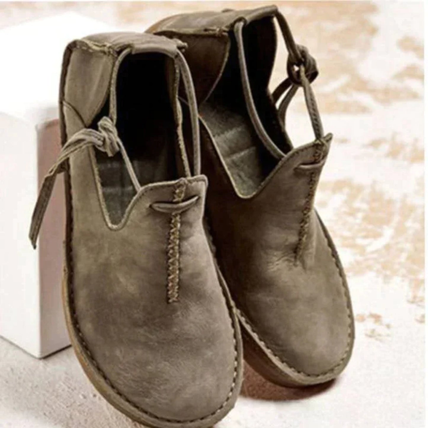 Dames Orthopedische Wandelschoenen | Vintage Slip-On