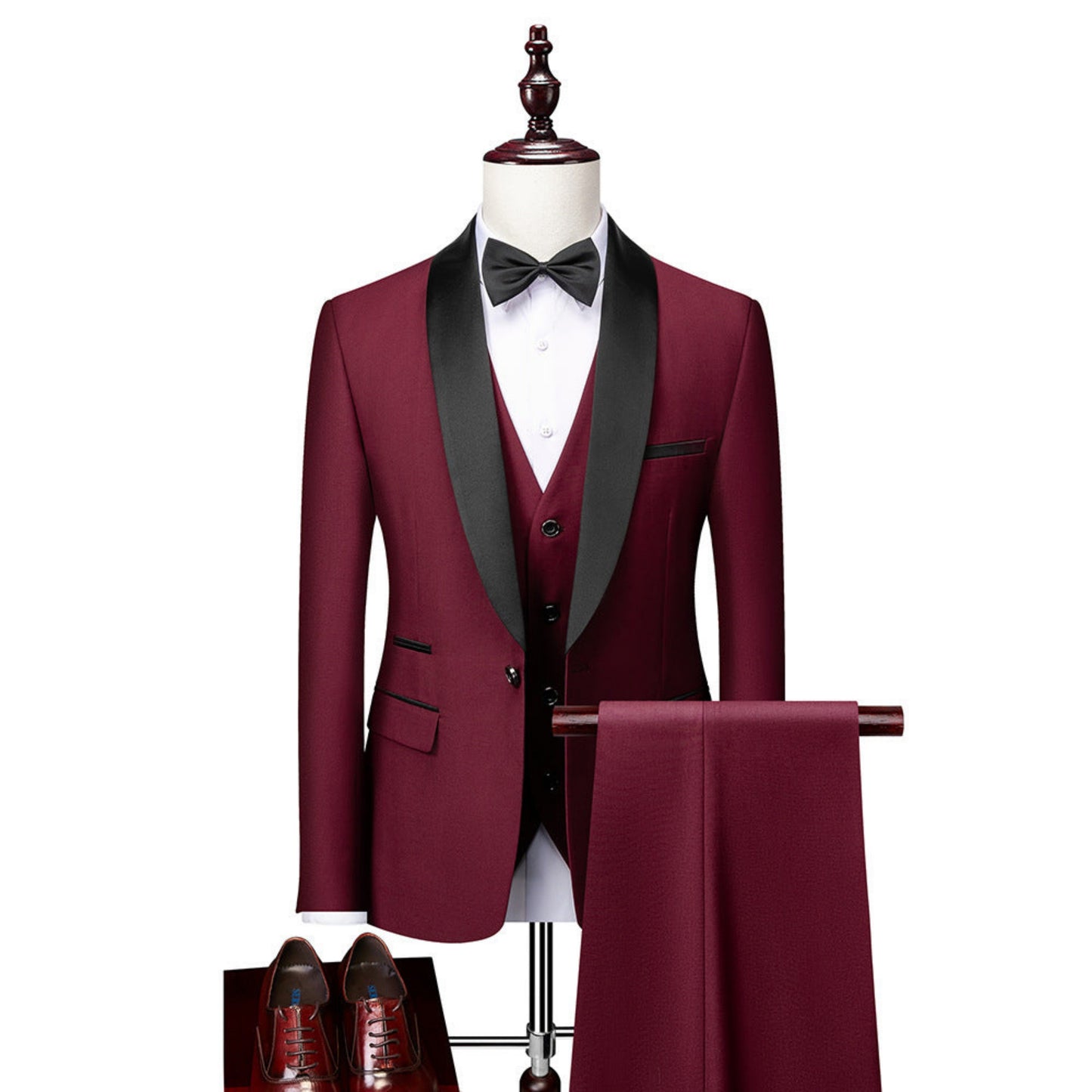 Heren Formele Drie-Delige Set | Slim Fit Pak