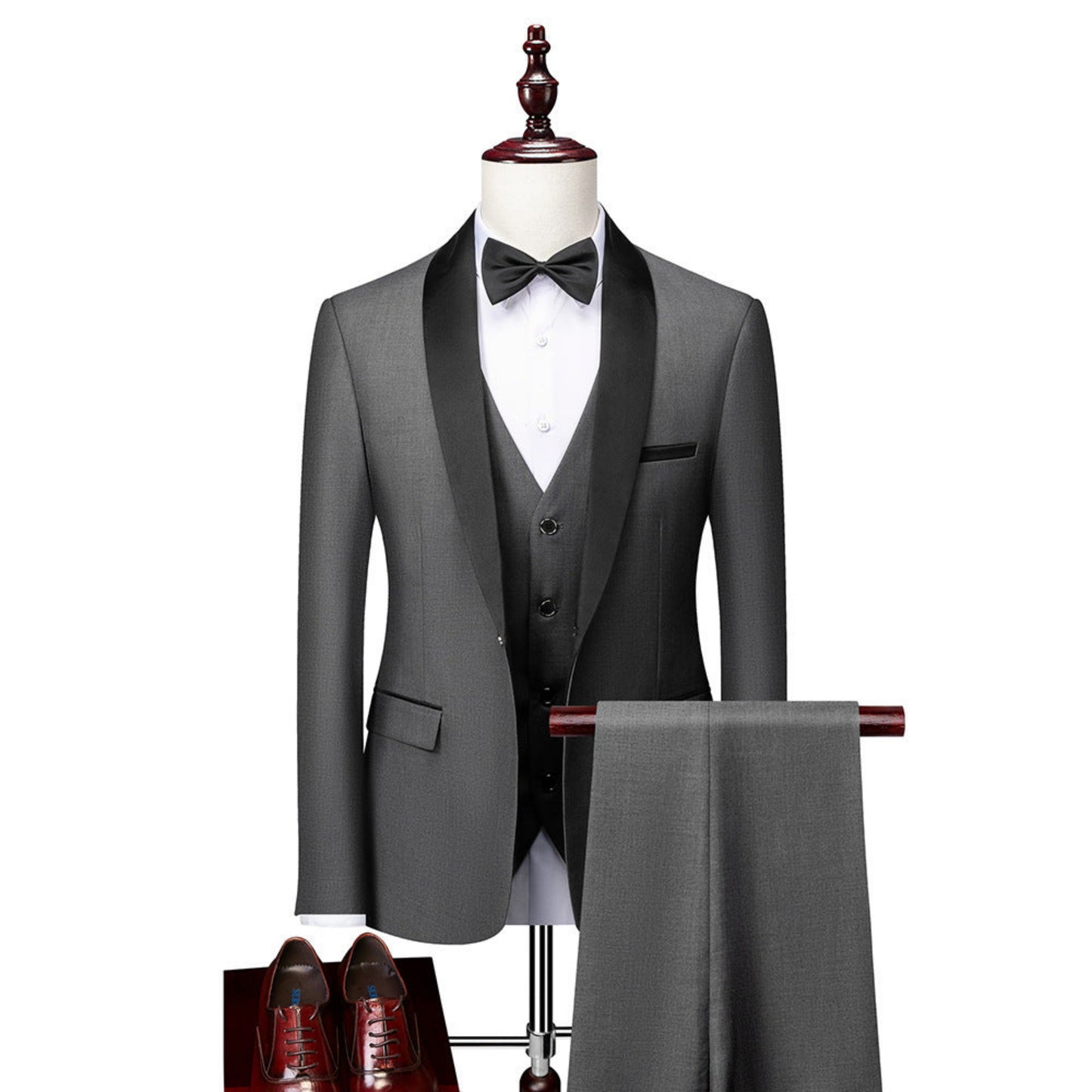 Heren Formele Drie-Delige Set | Slim Fit Pak