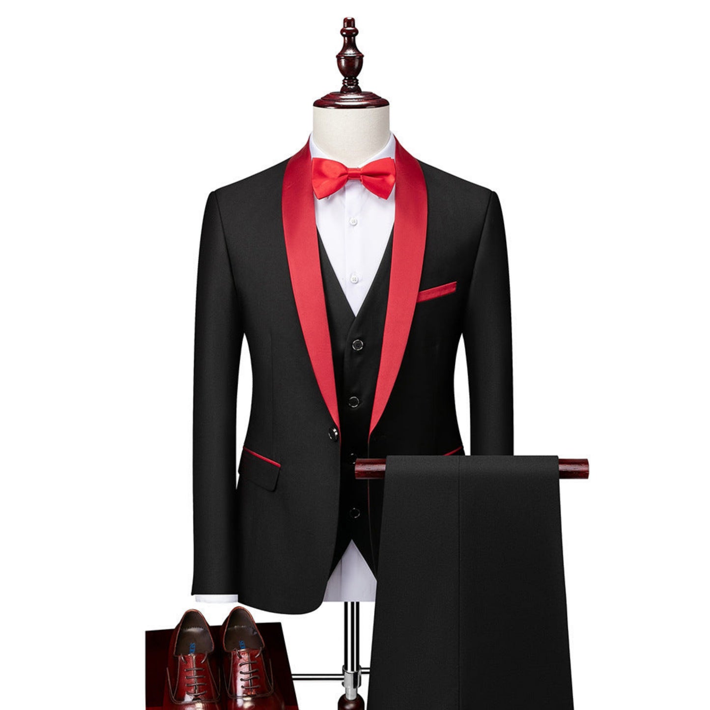 Heren Formele Drie-Delige Set | Slim Fit Pak