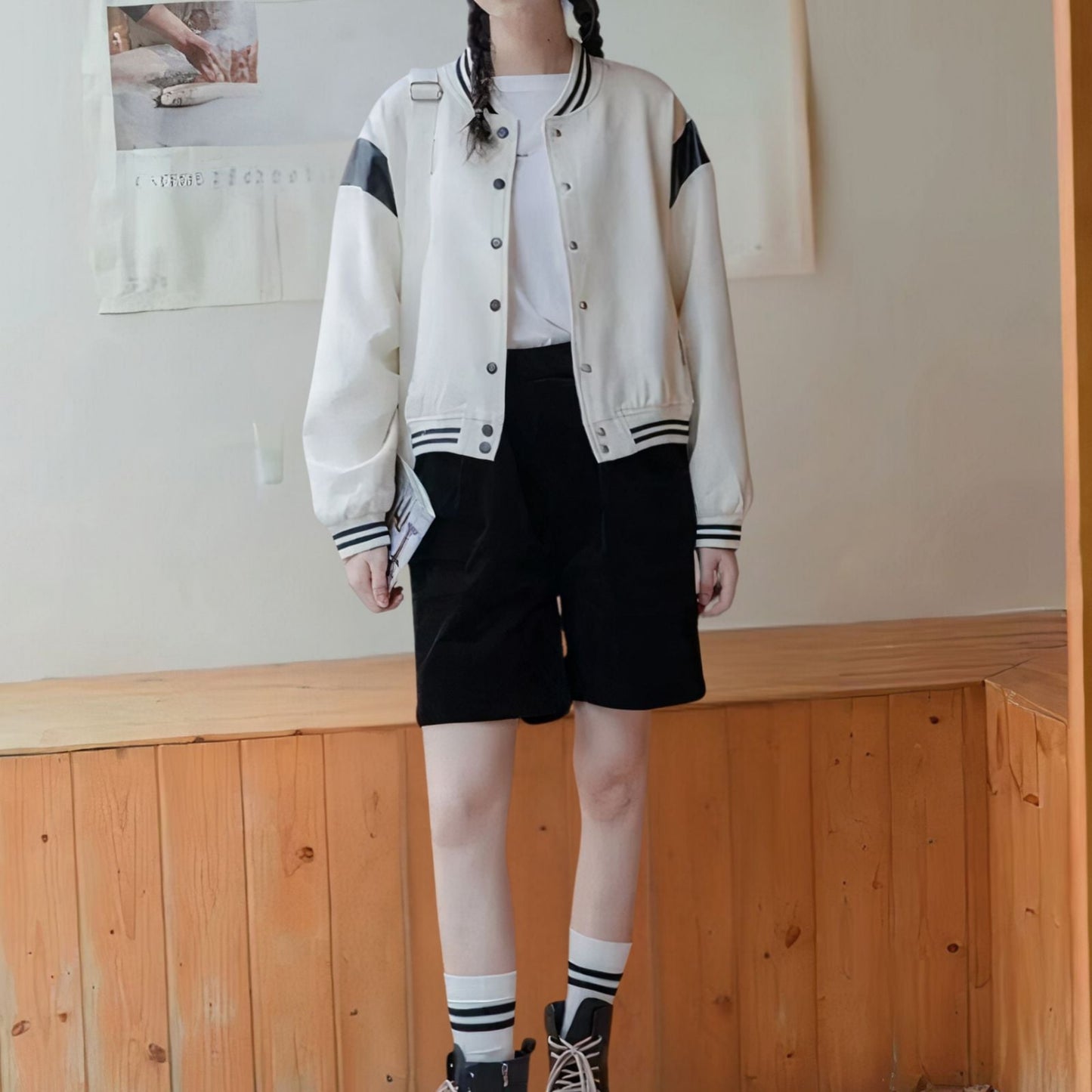 Dames Retro Jas | Bomber