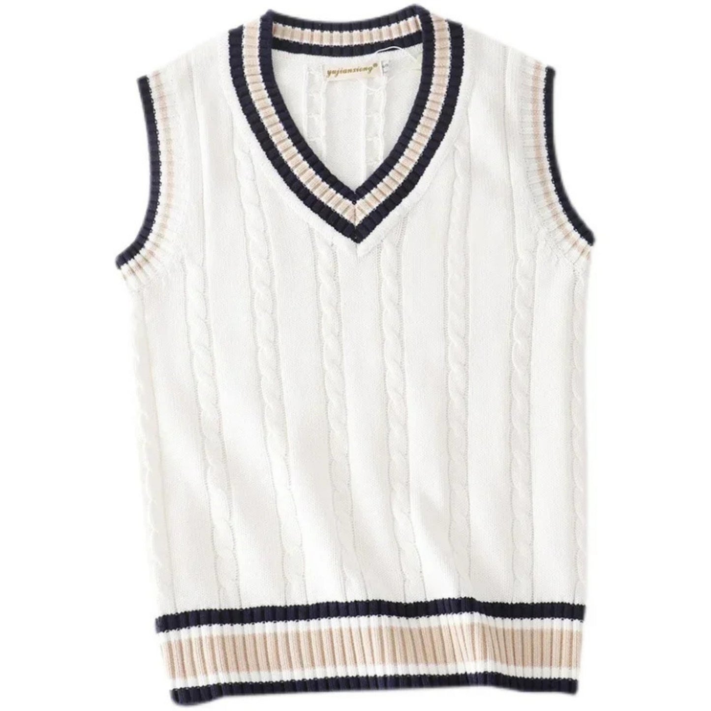 Heren Mouwloos Vest | V-Hals
