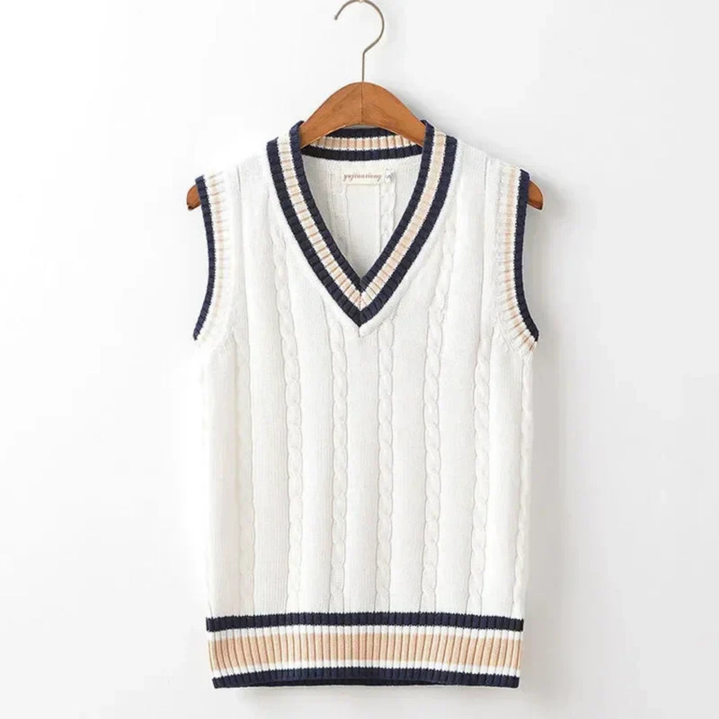 Heren Mouwloos Vest | V-Hals