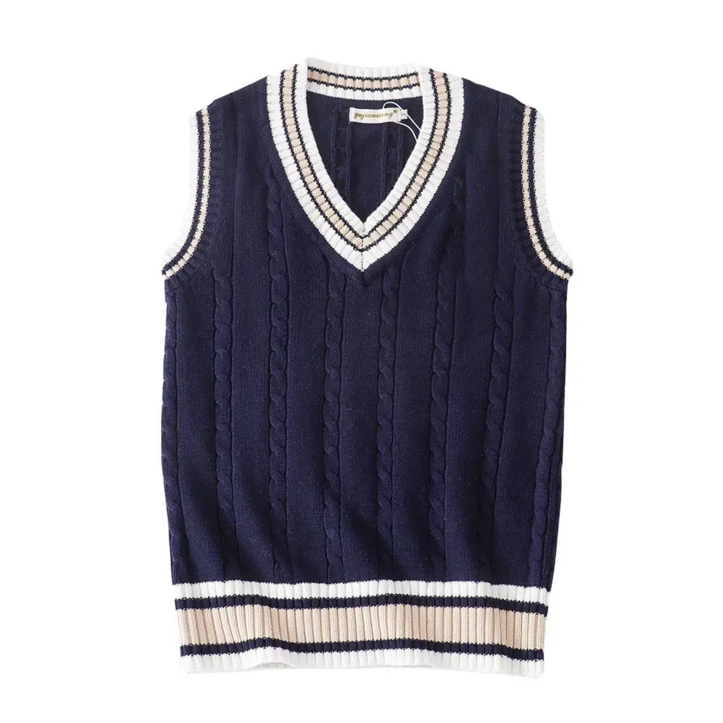 Heren Mouwloos Vest | V-Hals