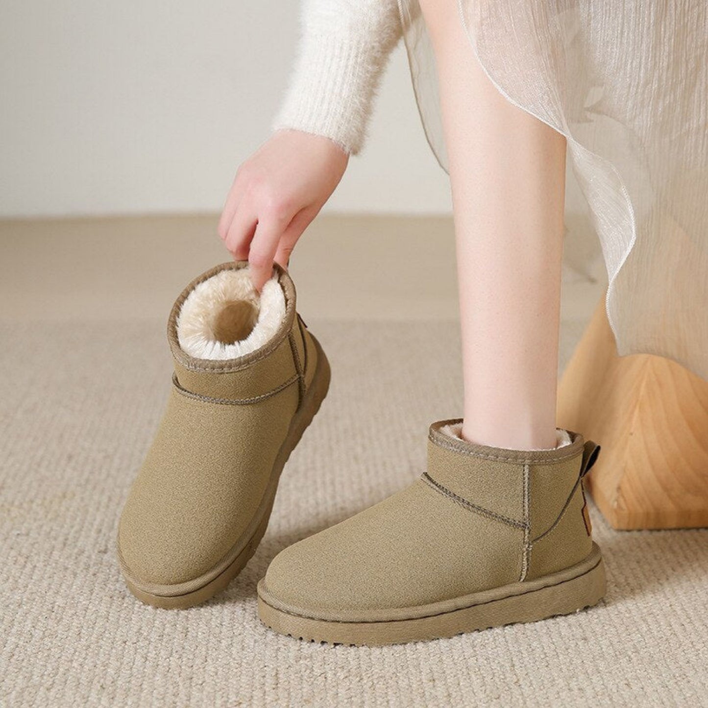 Belisarine | Dames Enkellaarsjes | Slip-On