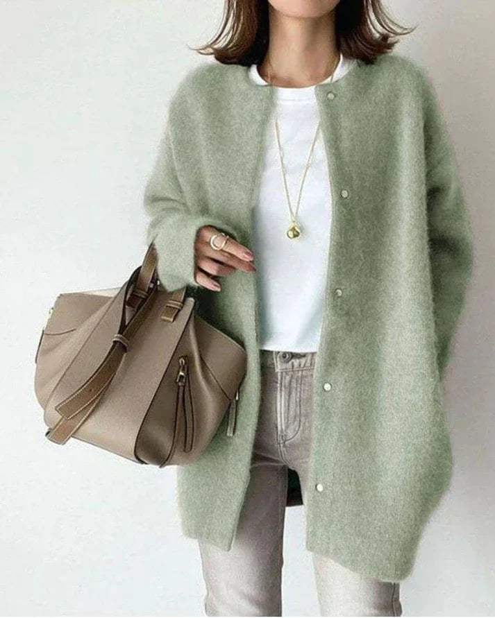 Tiphanie | Stijlvolle Lange Cardigan