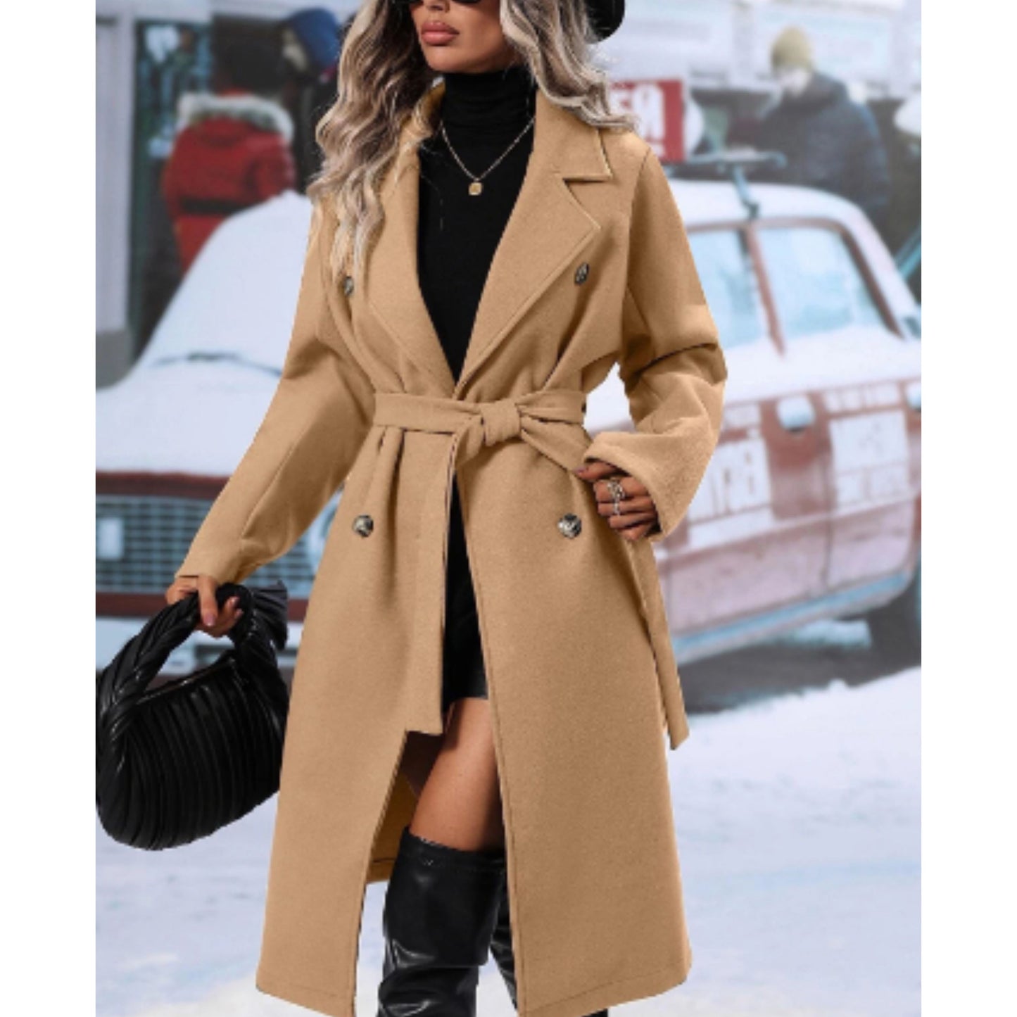 Annemarinda | Dames Trench Coat | Belted Winter