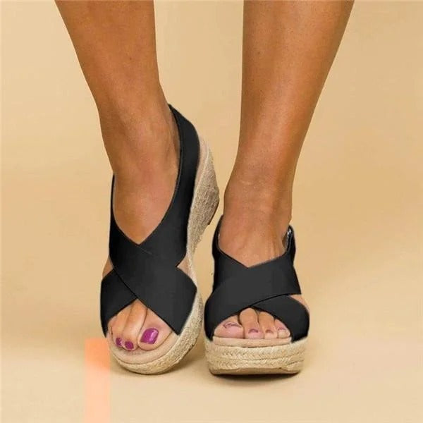 Inge - Stijlvolle Espadrille Sandalen