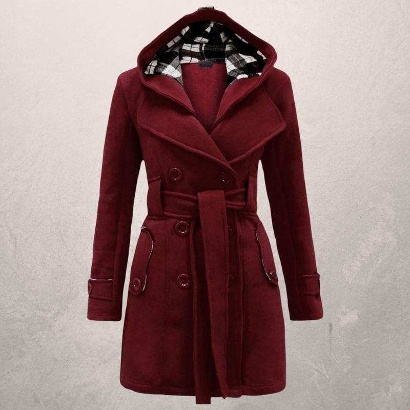 Sorina | Elegante Jas Met Capuchon