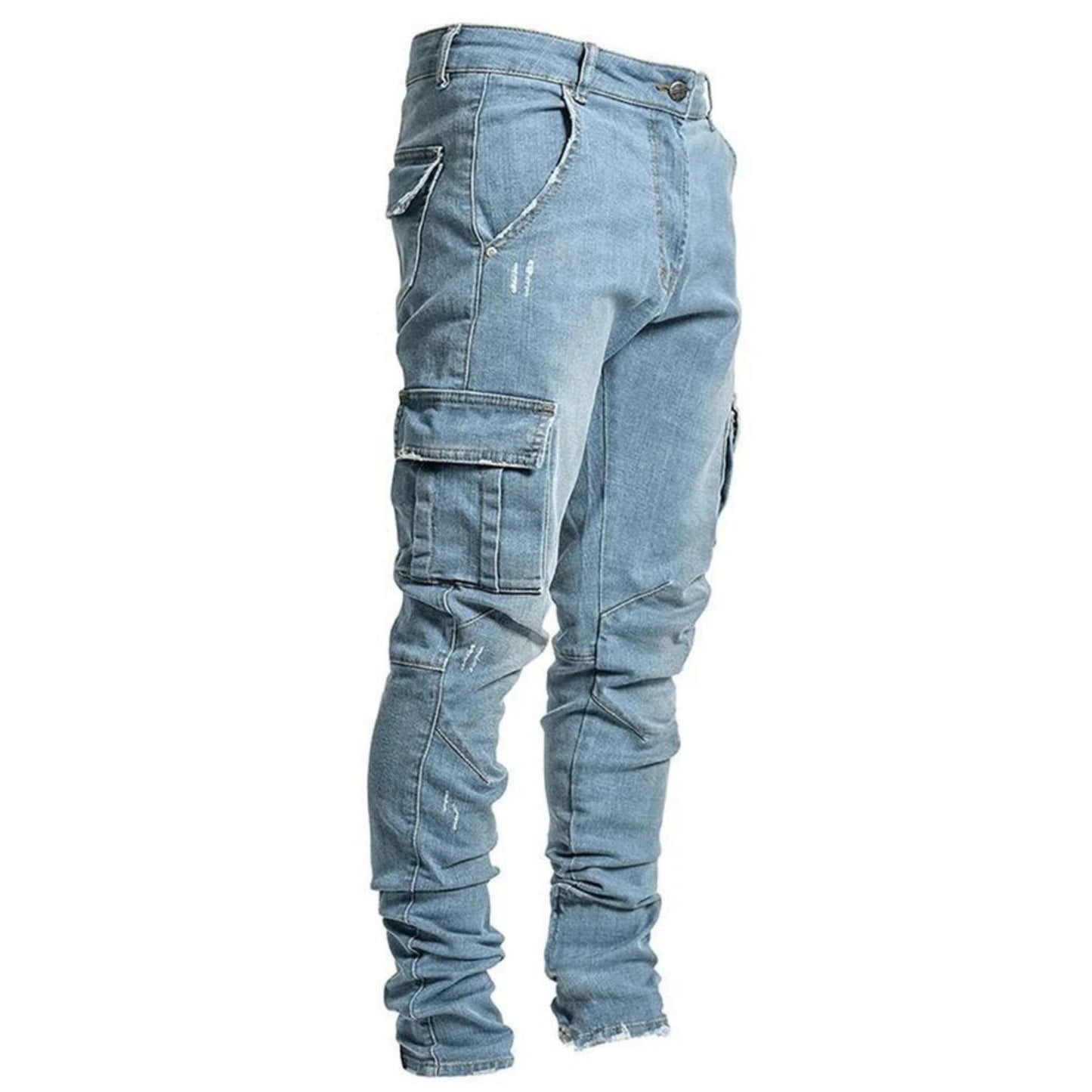 Geulwin | Heren Cargo Broek | Slim Fit