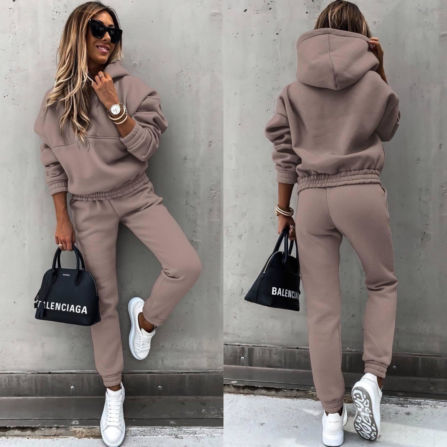 Aemiliaan | Dames Lounge Set | Casual Hooded Trainingspak
