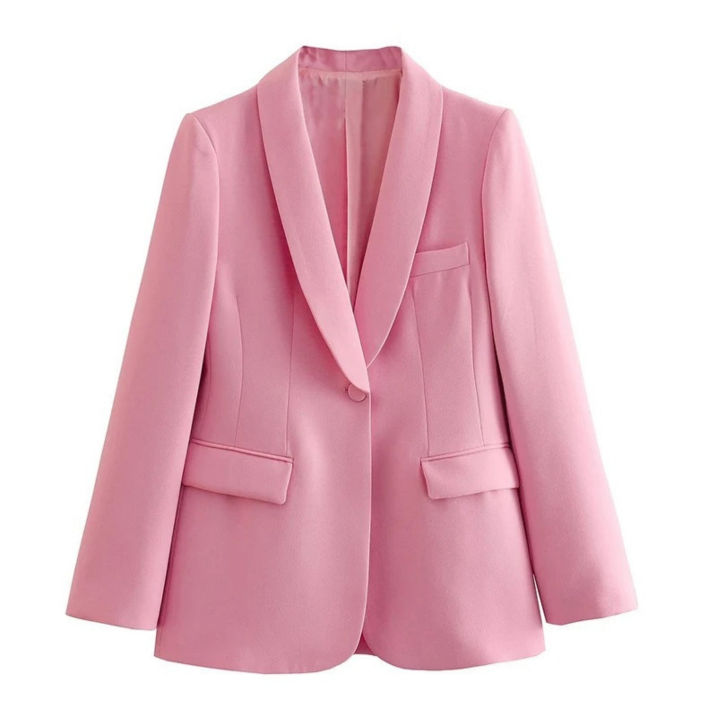 Dames Roze Set | Blazer en Broek