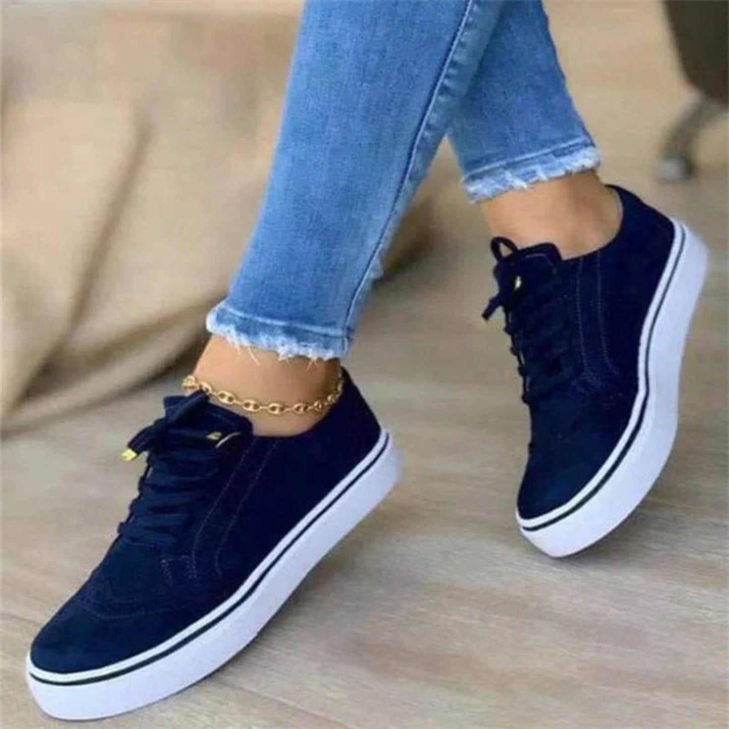 Dames Slip-On Wandelschoenen | Klassiek