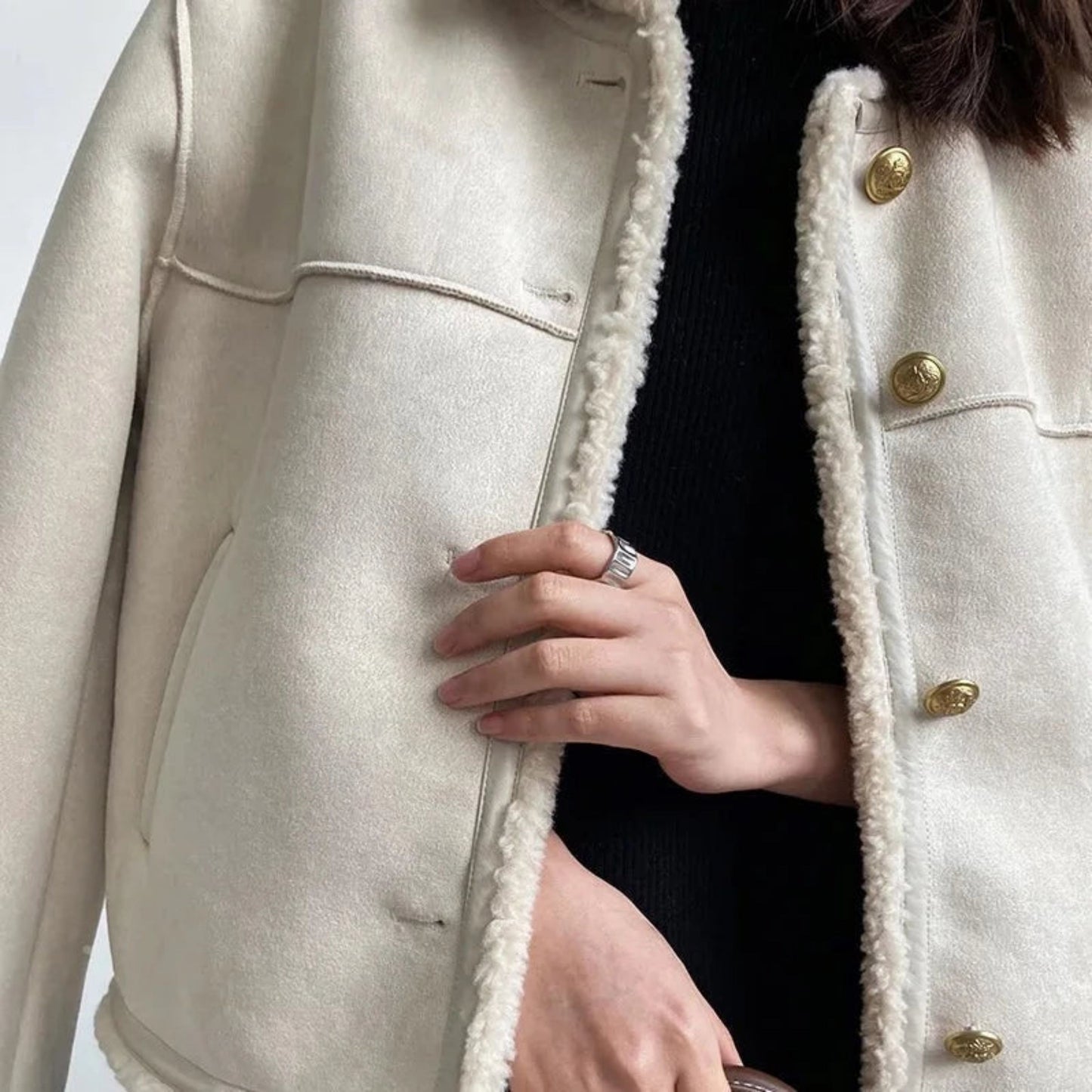 Elberine | Dames Winterjas | Button-Up