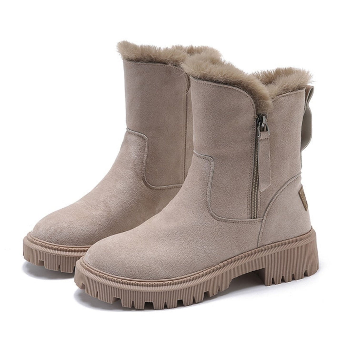 Berga | Dames Enkellaarsjes | Chunky Hak