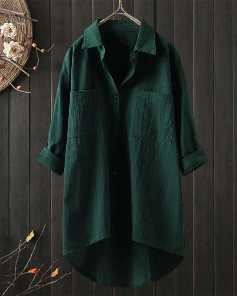 Hanneke - Klassiek Losvallende Blouse