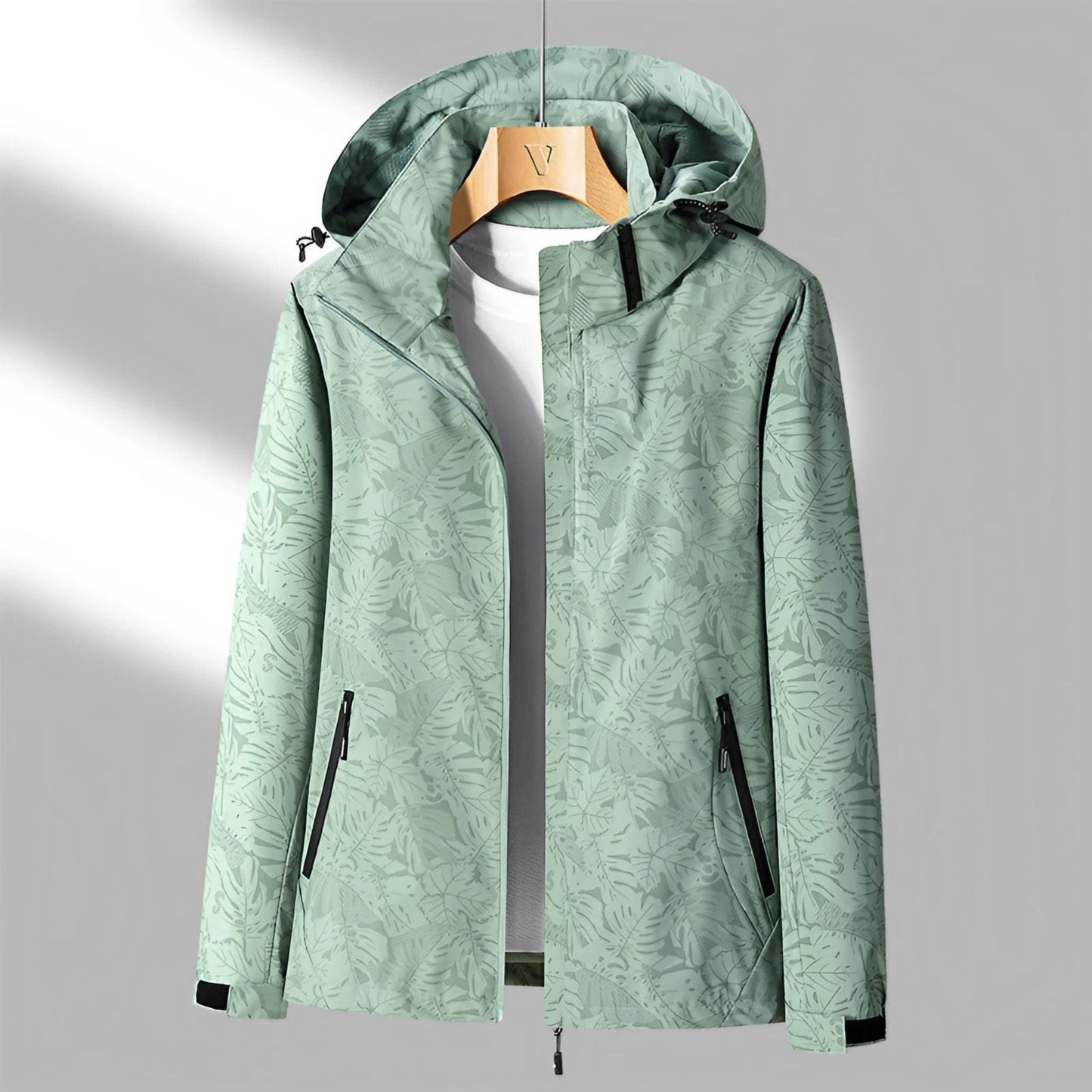 Bergitha | Dames Hooded Jacket | Patroon Outdoor