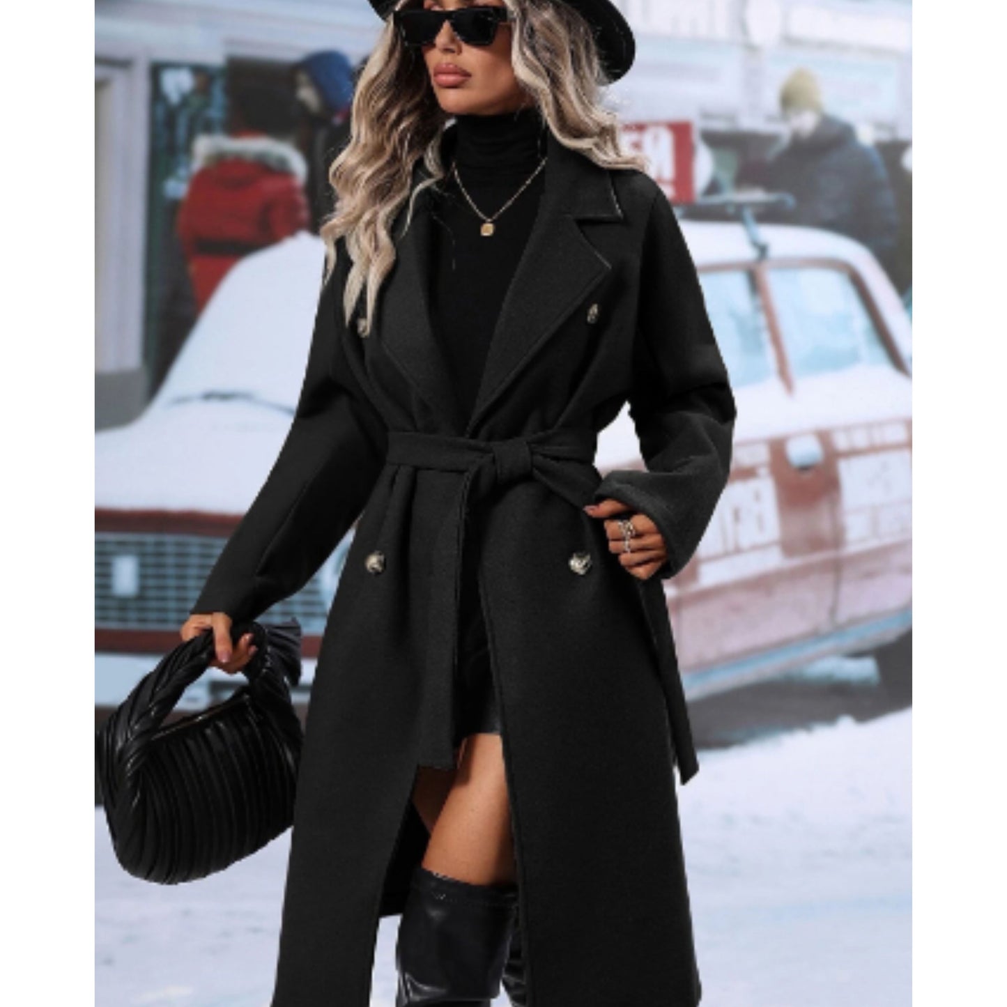 Annemarinda | Dames Trench Coat | Belted Winter