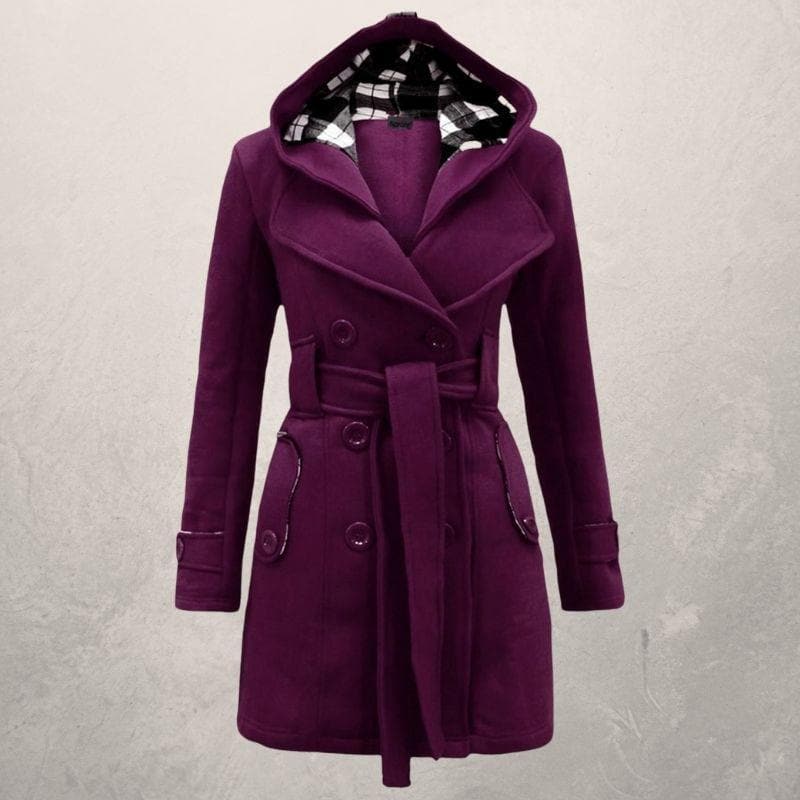 Sorina | Elegante Jas Met Capuchon