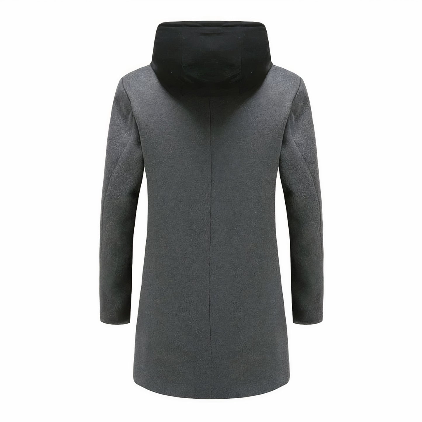Deicko | Heren Hooded Overcoat | Button-Down