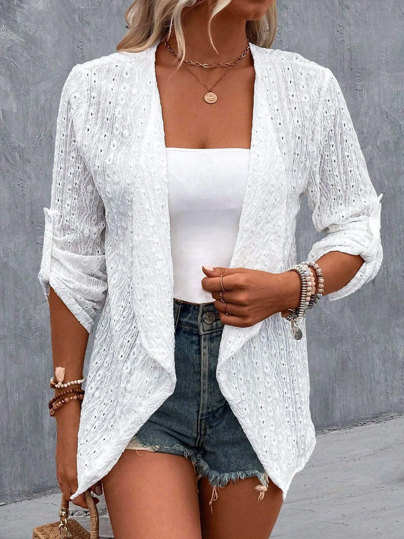 Mette | Lichtgewicht Open Cardigan