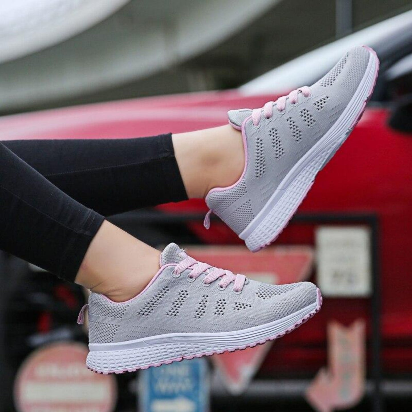 Betleina | Dames Sneakers | Lichtgewicht Vetersluiting